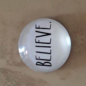 **SALE**Rae Dunn Believe Magnet nwot